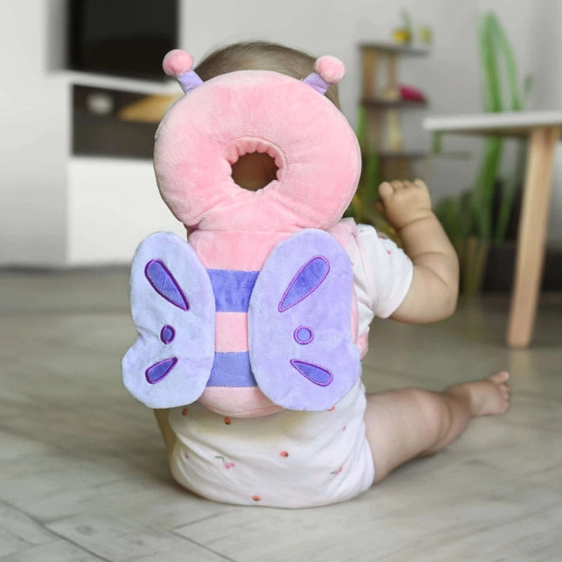 Protège-tête bébé papillon - Adorable et sécurisant